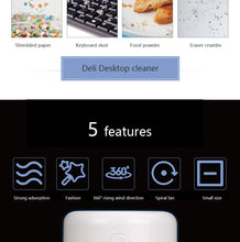 Load image into Gallery viewer, Mini Desktop Vacuum Cleaner
