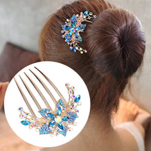 Load image into Gallery viewer, New Crystal Hair Flower Decor
