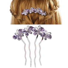 Load image into Gallery viewer, New Crystal Hair Flower Decor
