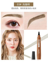 Load image into Gallery viewer, 4 Points Microblading Tattoo Eyebrow Pen
