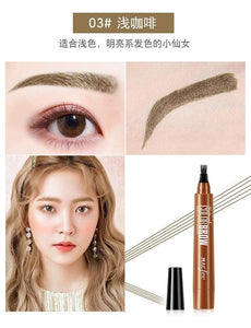 4 Points Microblading Tattoo Eyebrow Pen