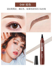 Load image into Gallery viewer, 4 Points Microblading Tattoo Eyebrow Pen
