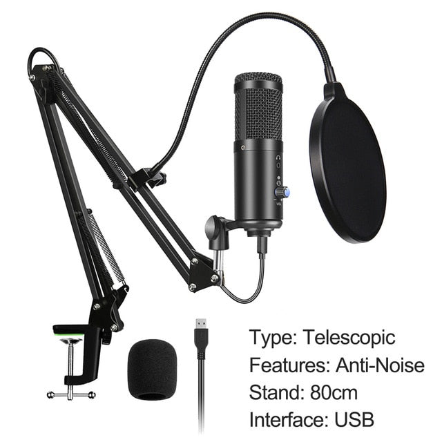 OnlyShopee Microphone With Tripod